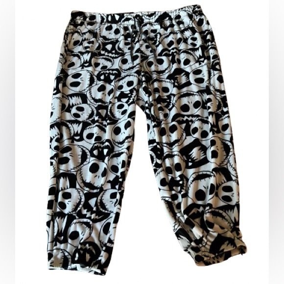 Disney Tim Burton’s The Nightmare Before Christmas Fleece Pajama Pants Size 3X - Picture 1 of 5